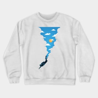 Sky Diving Crewneck Sweatshirt